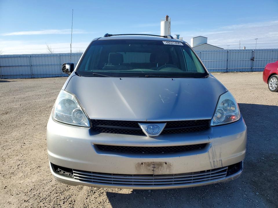 2005 Toyota Sienna VIN 5TDZA23C75S326565 COPART salvage auction — REAR END, IA - CERT OF TITLE-SALVAGE TITLE, sold $550 on 2026-07-08 (photo 5)