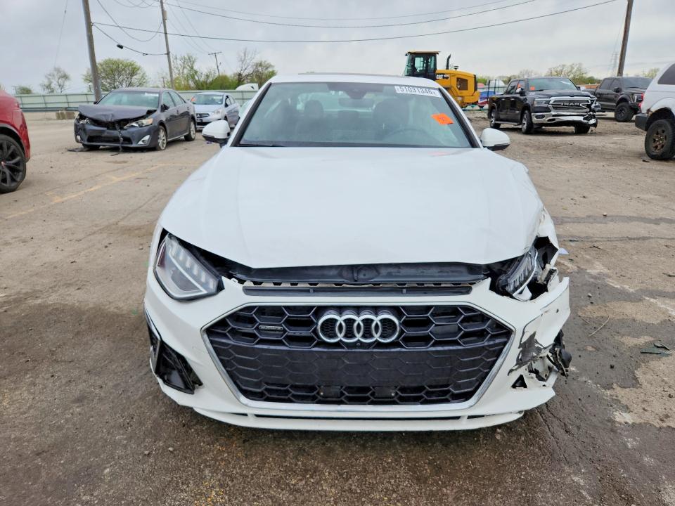 2023 Audi A4 VIN WAUEAAF48PN016802 COPART salvage auction — FRONT END, Il - Salvage Certificate, sold $5,700 on 2026-07-29 (photo 5)