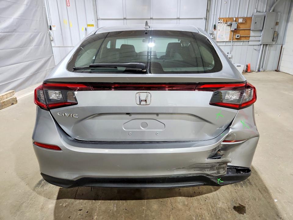 2024 Honda Civic VIN 19XFL1H74RE012164 COPART salvage auction — REAR END, NH - CERT OF TITLE-SALVAGE, sold $8,600 on 2026-07-02 (photo 6)