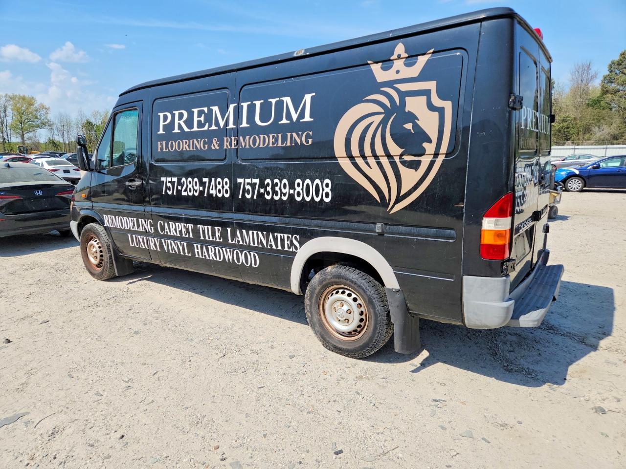 2004 Dodge Sprinter VIN WD2PD644945656899 COPART salvage auction — Rear End, VA - CERTIFICATE OF TITLE, sold $1,100 on 2026-04-20 (photo 2)