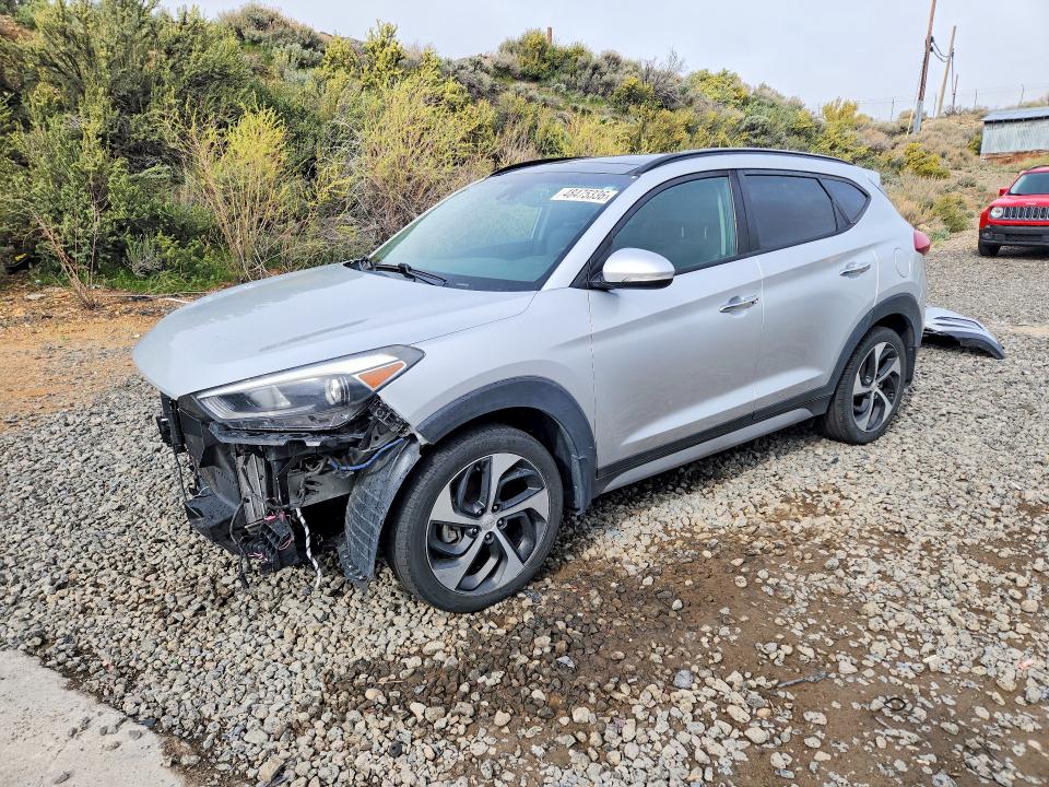 2018 Hyundai Tucson VIN KM8J3CA23JU653327 — COPART salvage auction photo