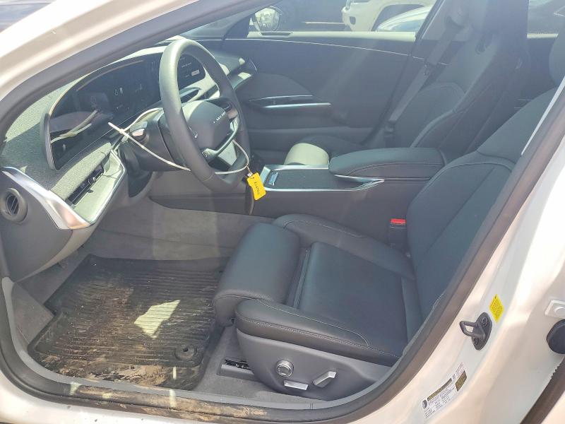 2025 Lucid Air VIN 50EA1TEAXSA035013 COPART salvage auction — FRONT END, Il - Salvage Certificate, sold $13,900 on 2026-07-30 (photo 7)