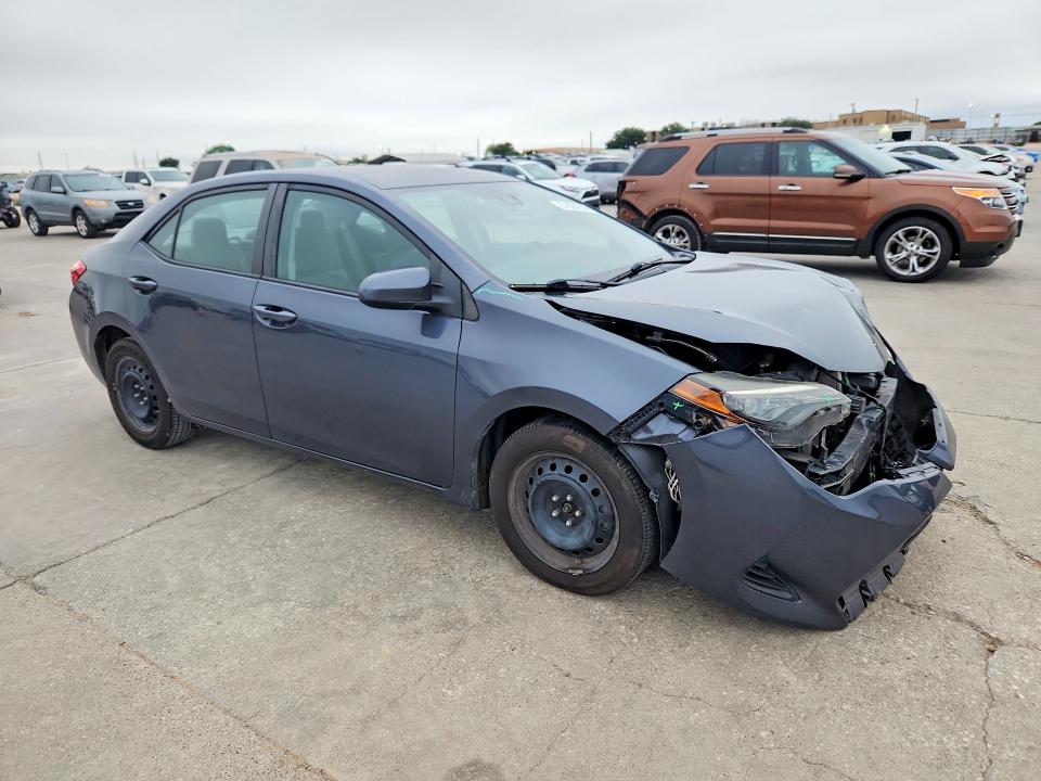 2019 Toyota Corolla VIN 5YFBURHEXKP883793 COPART salvage auction — FRONT END, Tx - Certificate Of Title, sold $3,050 on 2026-07-02 (photo 4)