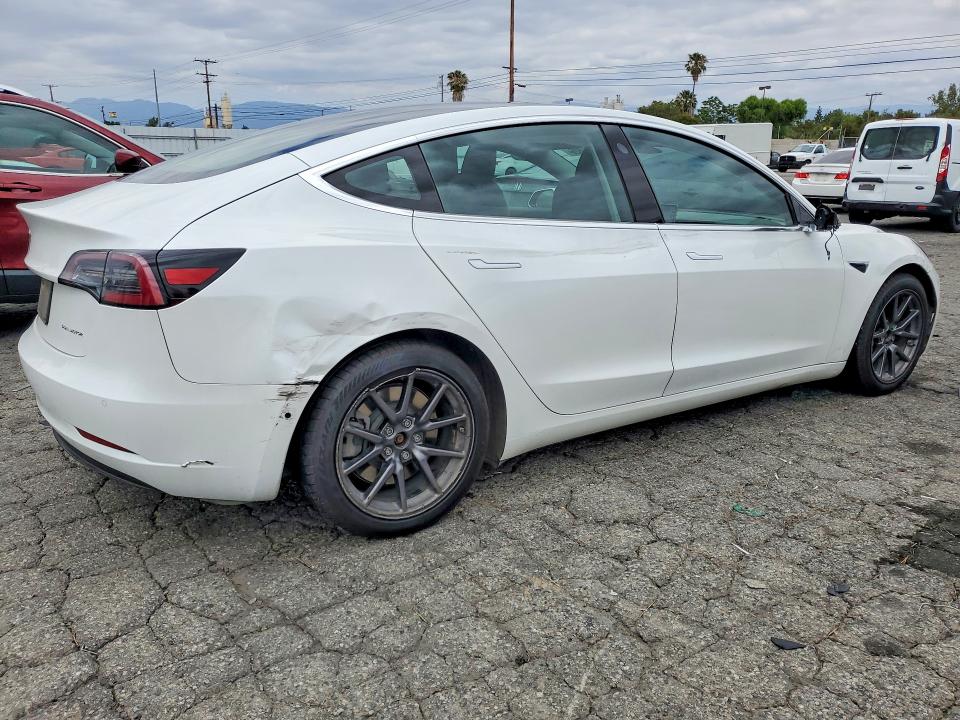 2020 Tesla Model 3 VIN 5YJ3E1EB9LF800431 COPART salvage auction — SIDE, Ca - Salvage Certificate, sold $4,050 on 2026-07-02 (photo 3)