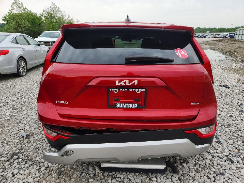 2024 Kia Niro VIN KNDCP3LEXR5165037 COPART salvage auction — SIDE, Il - Salvage Certificate, sold $8,300 on 2026-07-13 (photo 6)