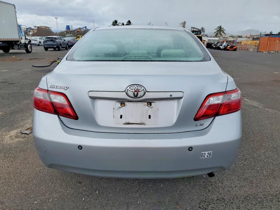 2007 Toyota Camry VIN JTNBE46K573063285 COPART salvage auction — FRONT END, Hi - Certificate Of Salvage, sold $50 on 2026-07-27 (photo 6)