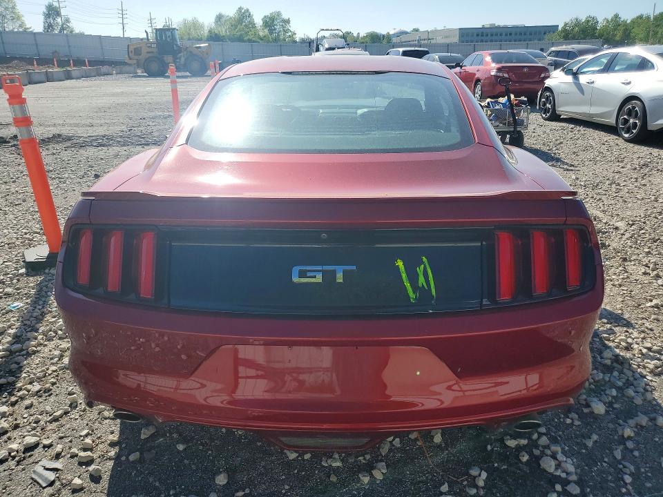 2017 Ford Mustang VIN 1FA6P8CF8H5259974 COPART salvage auction — FRONT END, Mo - Salvage Certificate Of Title, sold $8,100 on 2026-07-10 (photo 6)