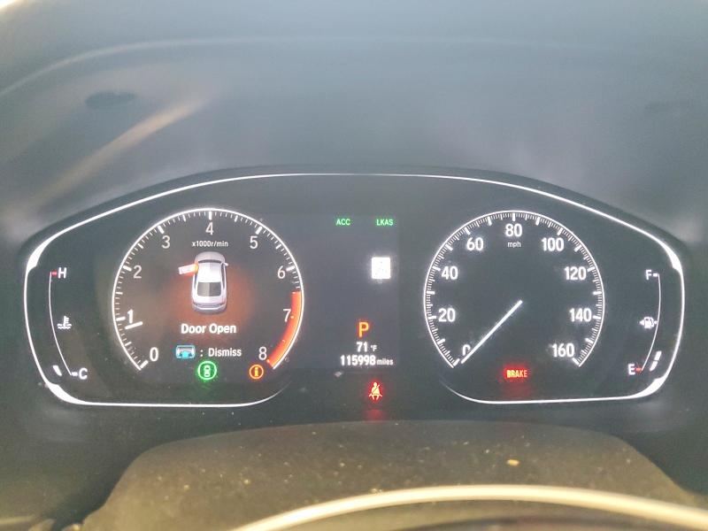2018 Honda Accord VIN 1HGCV1F11JA260215 COPART salvage auction — FRONT END, Mn - Cert Of Title-Salvage, sold $8,900 on 2026-07-02 (photo 9)