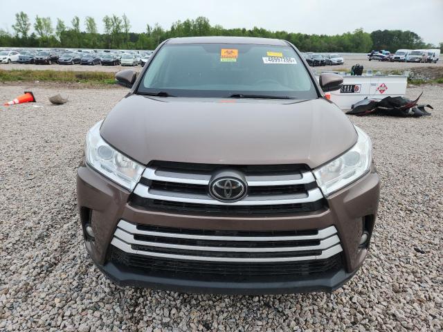 2019 Toyota Highlander VIN 5TDZZRFH3KS293438 COPART salvage auction — FRONT END, Nc - Dealer Only Clean Title, sold $13,100 on 2026-07-07 (photo 5)