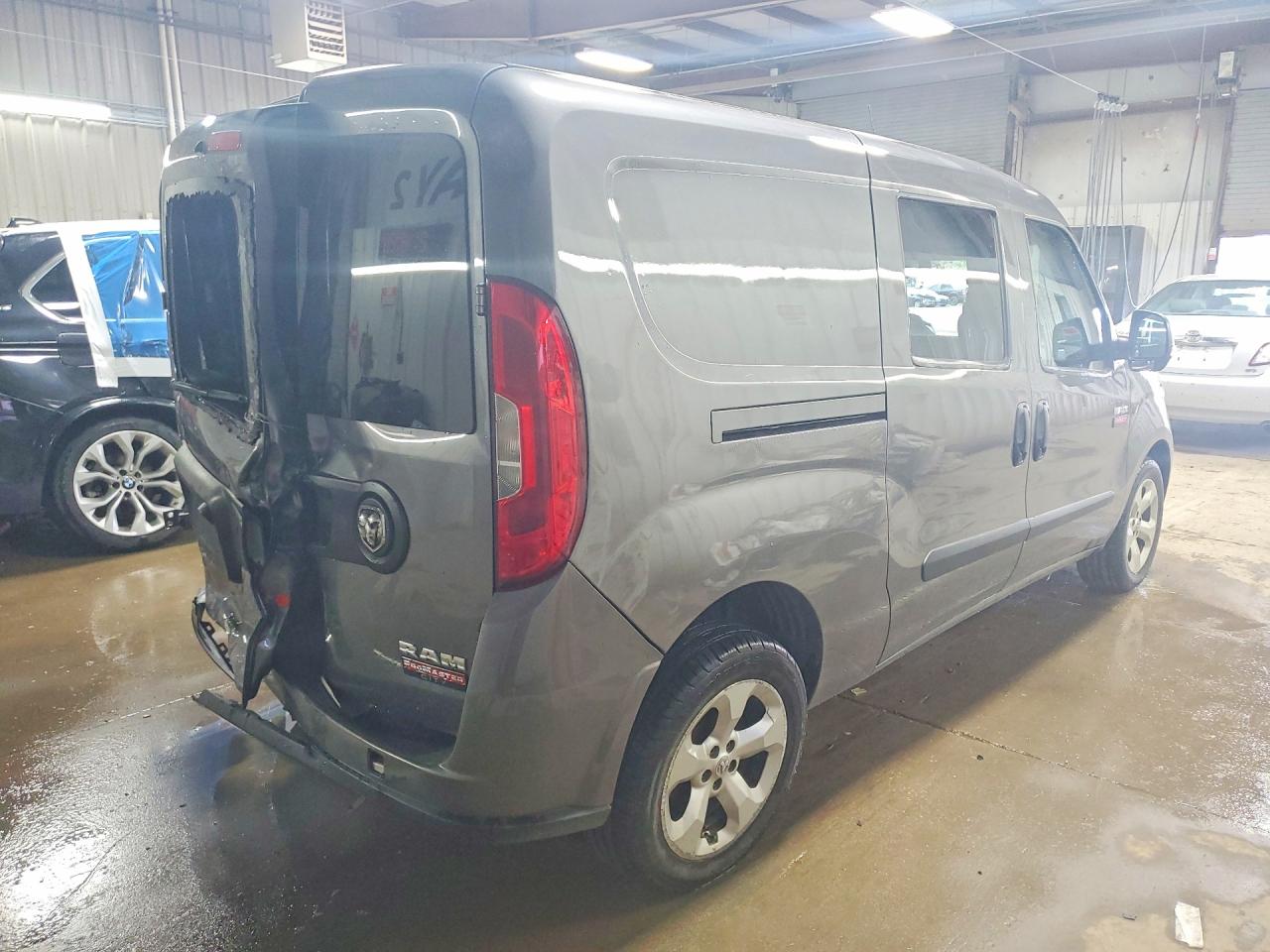 2018 Ram ProMaster City VIN ZFBERFBB3J6L20864 COPART salvage auction — Rear End, IL - SALVAGE CERTIFICATE, sold $3,000 on 2026-06-30 (photo 3)
