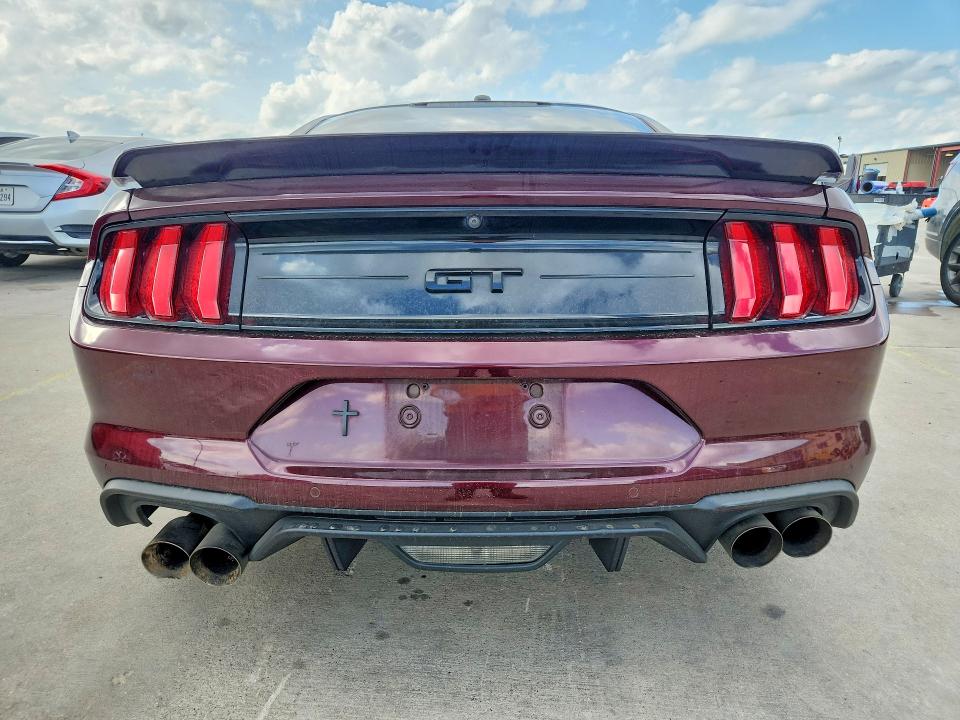 2018 Ford Mustang VIN 1FA6P8CF9J5183610 COPART salvage auction — FRONT END, Salvage Title, sold $10,200 on 2026-07-09 (photo 6)