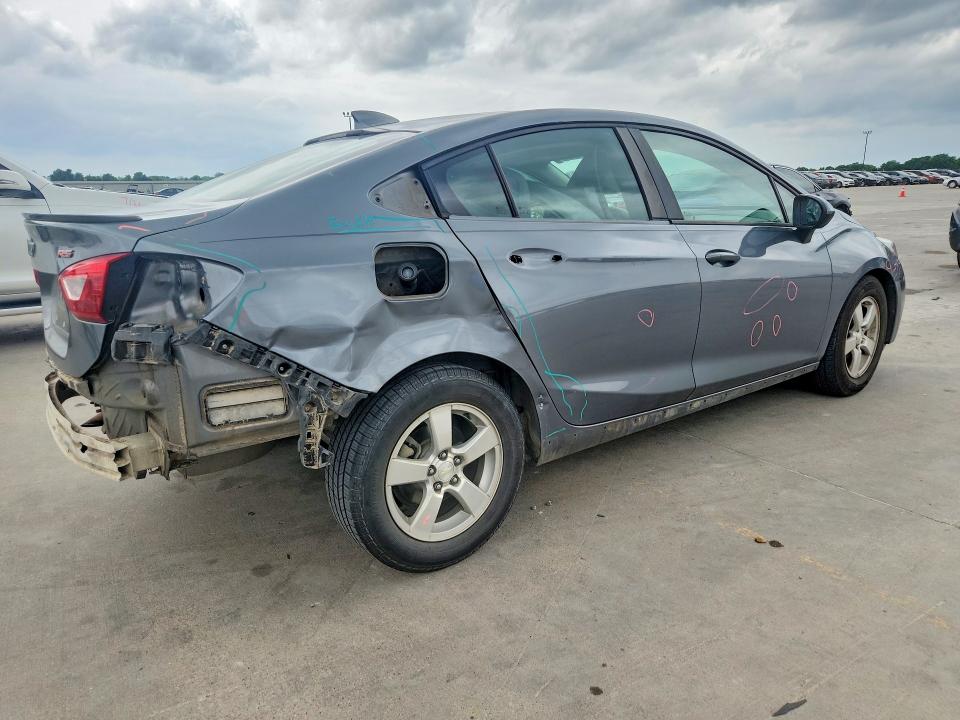 2019 Chevrolet Cruze VIN 1G1BE5SM6K7105622 COPART salvage auction — REAR END, Tx - Salvage Vehicle Title, sold $1,200 on 2026-07-09 (photo 3)