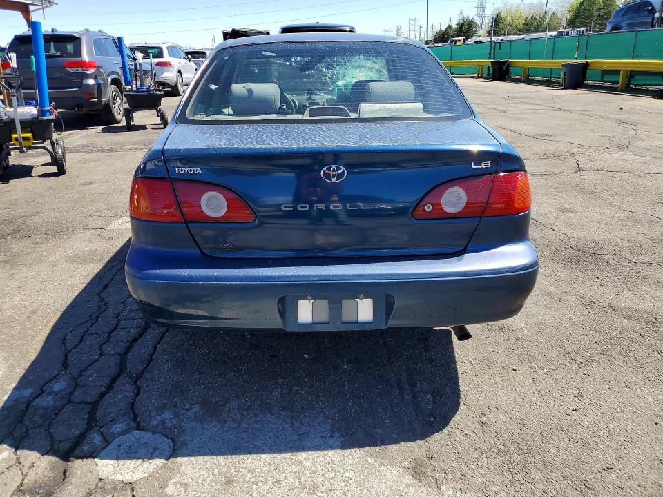 2001 Toyota Corolla VIN 1NXBR12E31Z485169 COPART salvage auction — FRONT END, Co - Public - Salvage Title, sold $275 on 2026-07-09 (photo 6)
