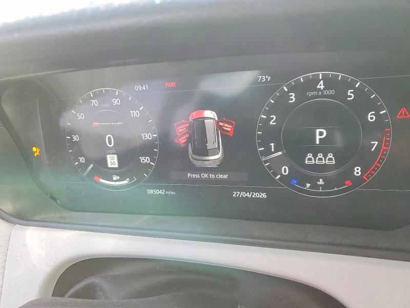 2020 Land rover RANGE ROVER VIN SALYK2EX5LA244250 COPART salvage auction — SIDE, Ks - Cert Of Title-Salvage, sold $600 on 2026-07-27 (photo 9)