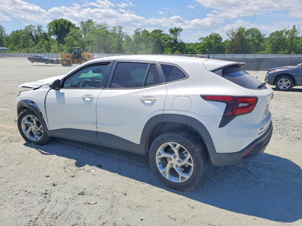 2025 Chevrolet Trax VIN KL77LFEP2SC192096 COPART salvage auction — FRONT END, Sc - Cert Of Title-Salvage, sold $2,950 on 2026-07-03 (photo 2)
