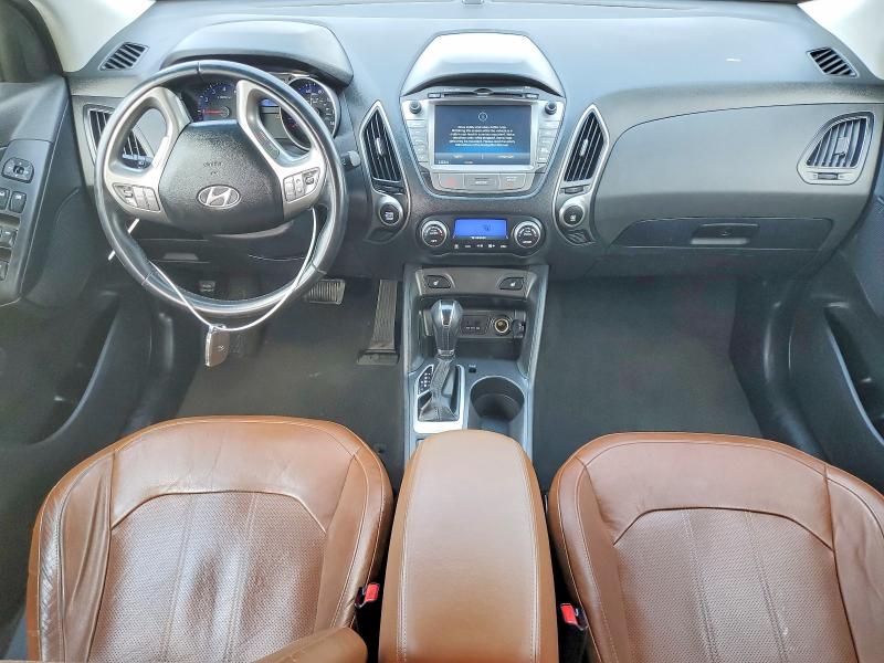 2014 Hyundai Tucson VIN KM8JUCAG7EU797722 COPART salvage auction — FRONT END, Salvage Title, sold $225 on 2026-07-21 (photo 8)