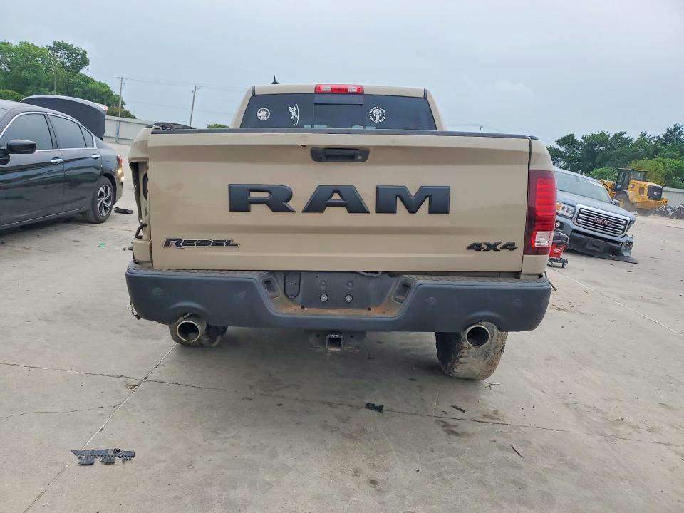 2017 Ram 1500 VIN 1C6RR7YT5HS611931 COPART salvage auction — FRONT END, Tx - Salvage Vehicle Title, sold $1,750 on 2026-07-02 (photo 6)