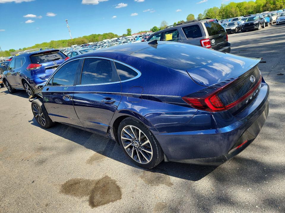 2022 Hyundai Sonata VIN 5NPEH4J29NH148471 COPART salvage auction — FRONT END, Nj - Cert Of Title-Salvage, sold $150 on 2026-07-28 (photo 2)