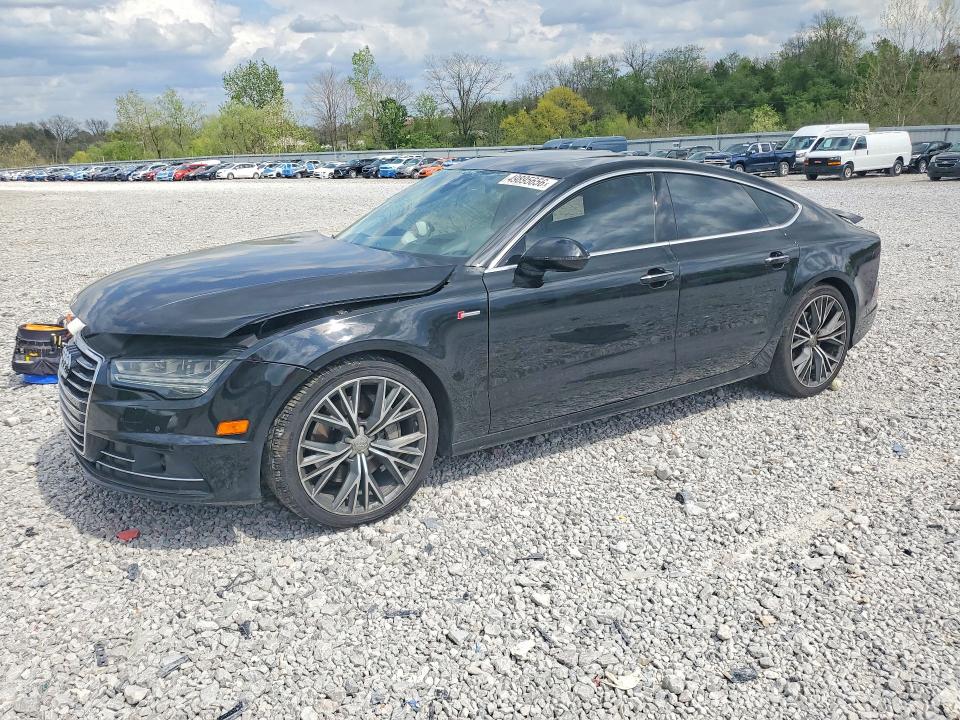 2018 Audi A7 VIN WAU23AFC2JN074688 COPART salvage auction — SIDE, Salvage Title, sold $3,000 on 2026-07-17 (photo 1)