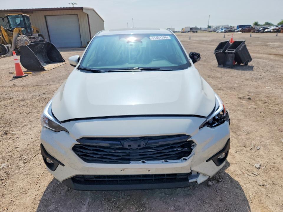 2024 Subaru Impreza VIN JF1GUAFC5R8394741 COPART salvage auction — FRONT END, Tx - Salvage Vehicle Title, sold $4,300 on 2026-07-22 (photo 5)