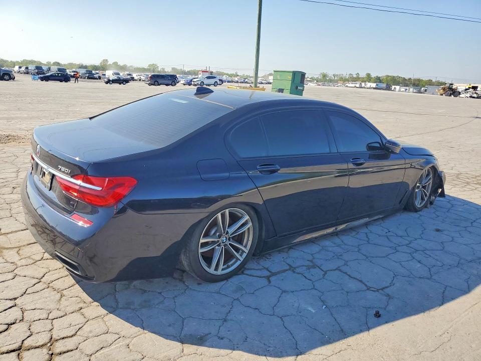 2017 BMW 7 series VIN WBA7F2C52HG421718 COPART salvage auction — FRONT END, Tn - Certificate Of Title (P), sold $3,050 on 2026-07-06 (photo 3)