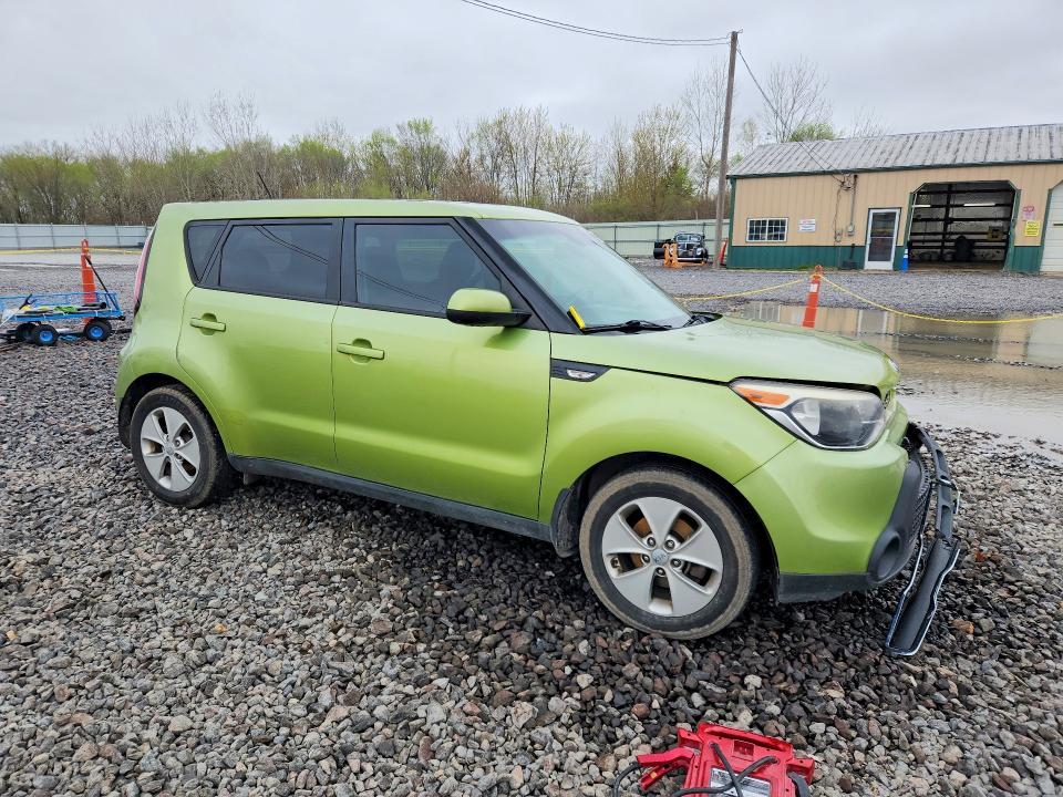 2014 Kia Soul VIN KNDJN2A21E7736204 COPART salvage auction — FRONT END, Il - Salvage Certificate, sold $350 on 2026-07-27 (photo 4)