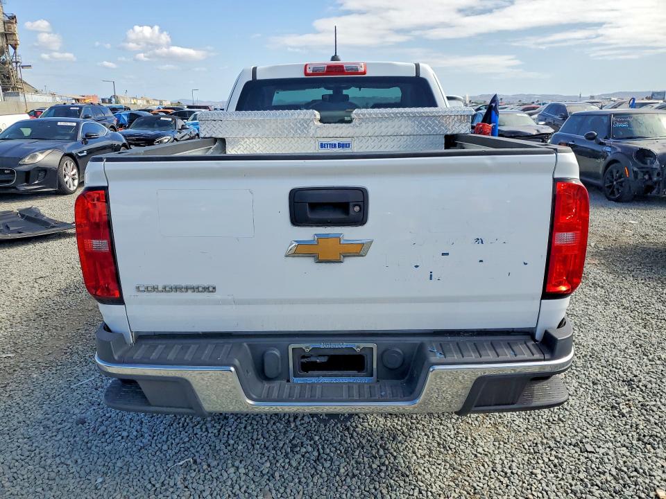2017 Chevrolet Colorado VIN 1GCHSBEA6H1241755 COPART salvage auction — MINOR DENT/SCRATCHES, Ca - Dis/Dlr/Exp Only Clean Title (P), sold $7,000 on 2026-07-21 (photo 6)