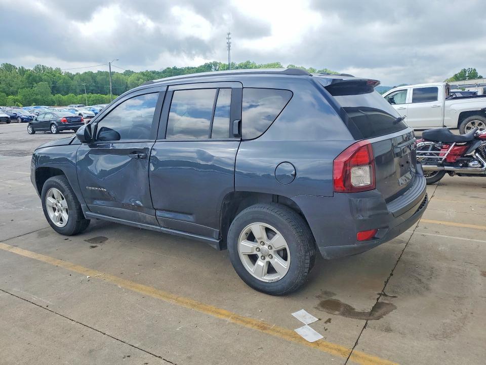 2016 Jeep Compass VIN 1C4NJCEA5GD543255 COPART salvage auction — SIDE, IN - CERT OF TITLE-SALVAGE TITLE, sold $825 on 2026-08-03 (photo 2)