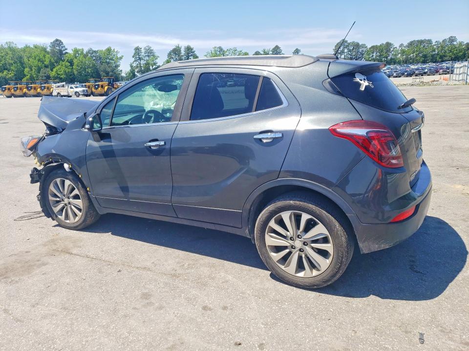 2018 Buick Encore VIN KL4CJASB1JB507326 COPART salvage auction — FRONT END, Nc - Salvage Certificate Of Title, sold $275 on 2026-07-02 (photo 2)