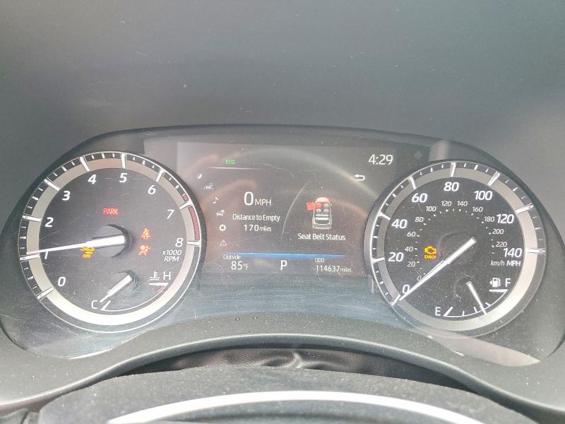 2020 Toyota Highlander VIN 5TDGZRAH6LS009672 COPART salvage auction — FRONT END, Md - Cert Of Salvage > 75% Damage, sold $10,600 on 2026-07-10 (photo 9)