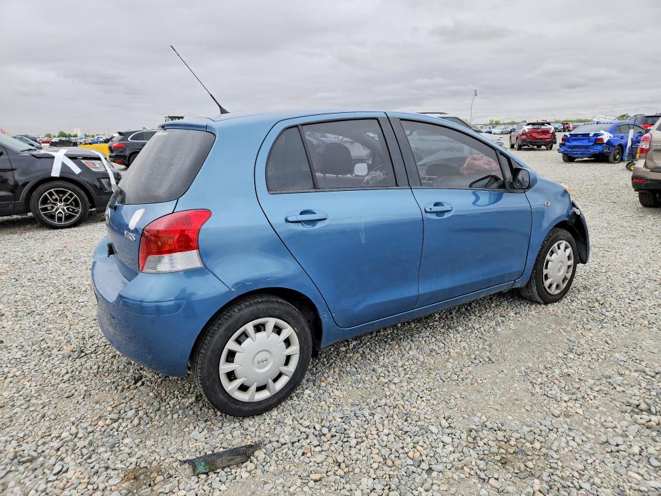 2010 Toyota Yaris VIN JTDKT4K39A5282030 COPART salvage auction — FRONT END, ID - SALVAGE CERTIFICATE OF TITLE, sold $650 on 2026-07-28 (photo 3)