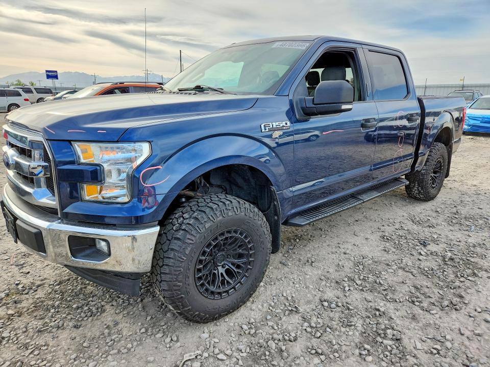2017 Ford F-150 lightning VIN 1FTEW1E83HFA36606 — COPART salvage auction photo