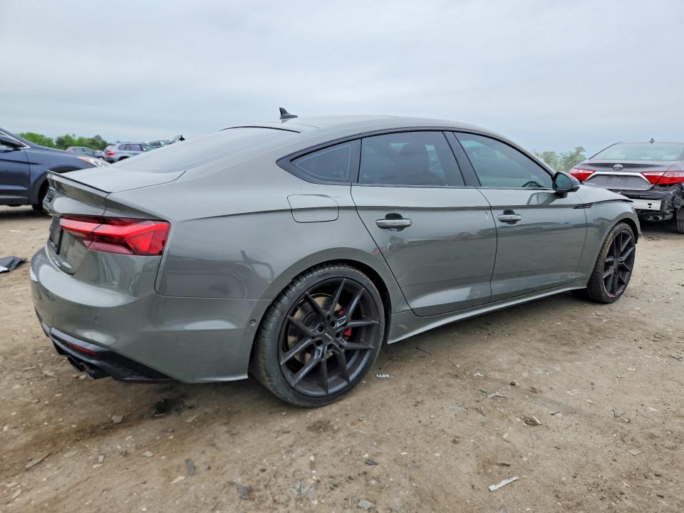 2024 Audi Rs5 VIN WAUB4CF59RA114438 COPART salvage auction — FRONT END, Va - Cert Of Title - Salvage, sold $14,000 on 2026-07-15 (photo 3)