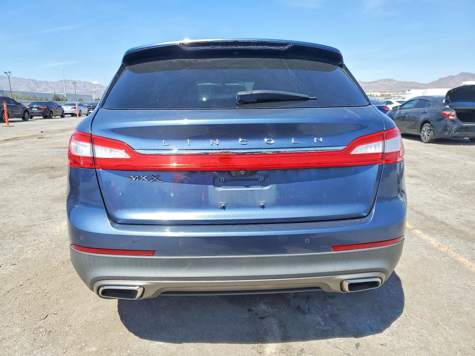 2018 Lincoln Mkx VIN 2LMPJ6LR6JBL29357 COPART salvage auction — FRONT END, Nv - Salvage Title, sold $1,250 on 2026-07-02 (photo 6)