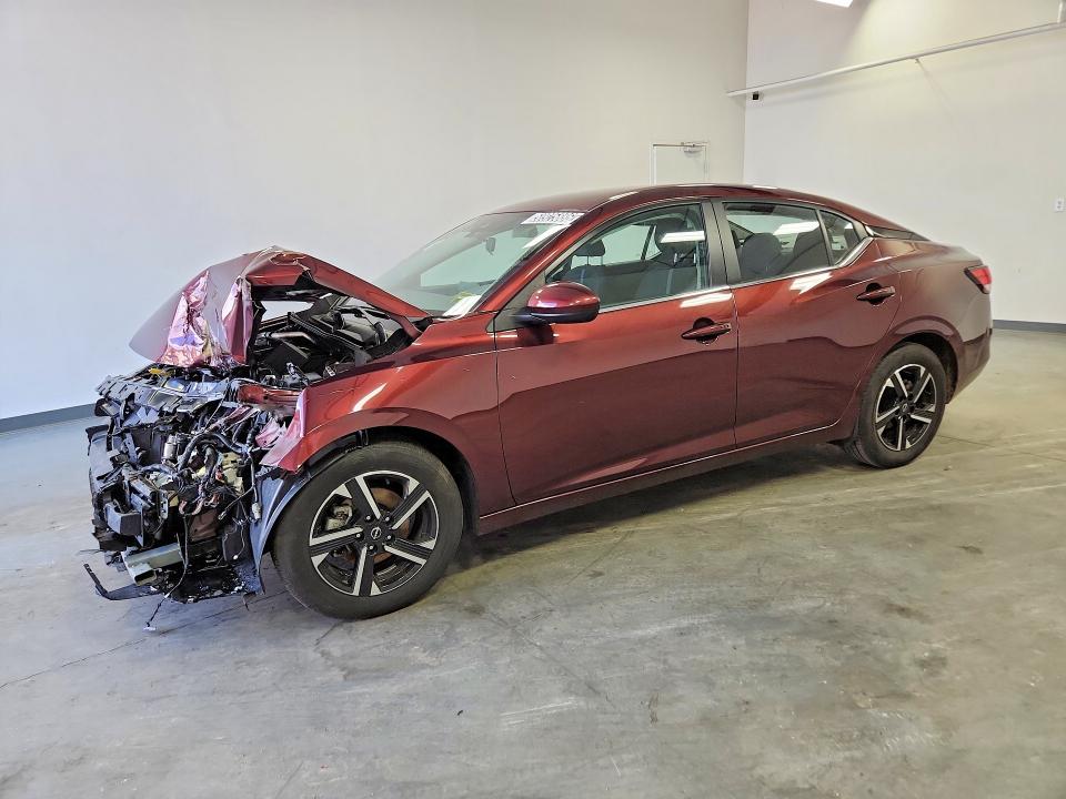 2025 Nissan Sentra VIN 3N1AB8CV7SY342559 COPART salvage auction — FRONT END, AZ - CERT OF TITLE- NON REPAIR, sold $600 on 2026-07-29 (photo 1)