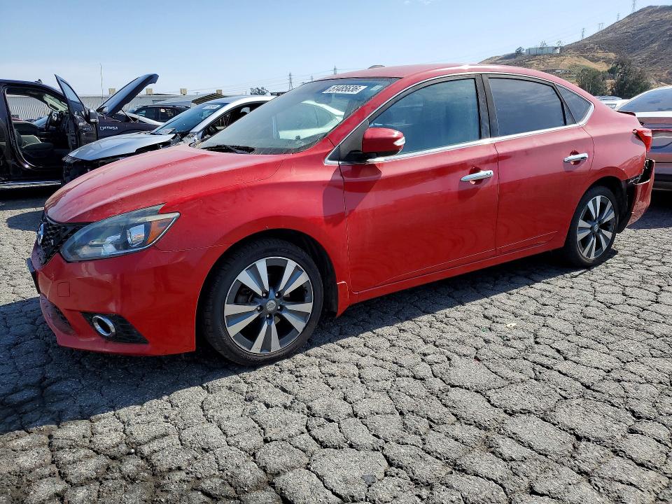 2017 Nissan Sentra VIN 3N1AB7AP9HY410934 COPART salvage auction — REAR END, Ca - Salvage Certificate, sold $1,600 on 2026-07-02 (photo 1)