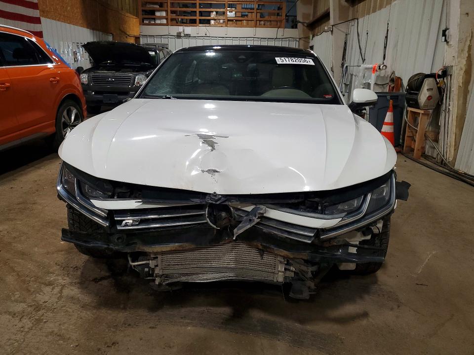 2019 Volkswagen Arteon VIN WVWTR7AN2KE000416 COPART salvage auction — FRONT END, Ak - Parts Only Bill Of Sale, sold $1,500 on 2026-07-07 (photo 5)
