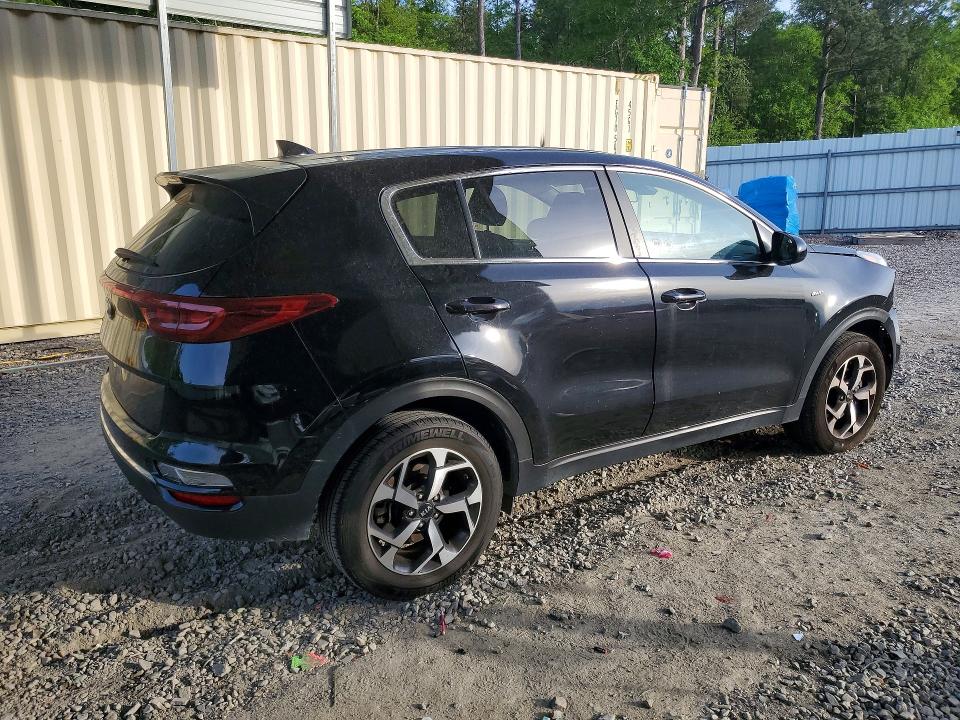 2021 Kia Sportage VIN KNDPMCAC1M7927115 COPART salvage auction — FRONT END, Sc - Cert Of Title-Salvage, sold $4,400 on 2026-07-14 (photo 3)
