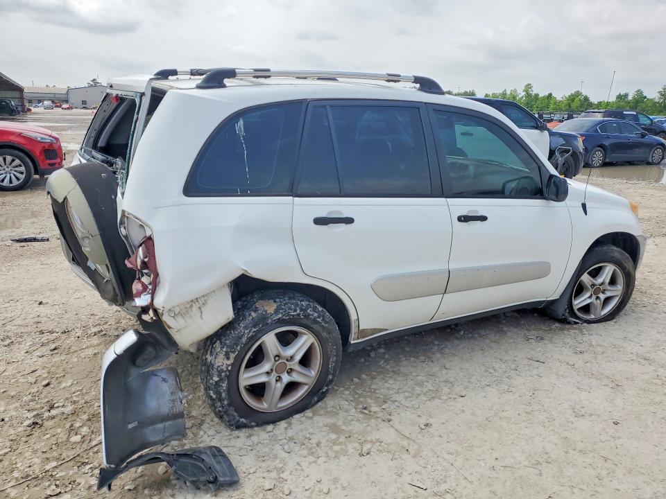 2004 Toyota Rav 4 VIN JTEGD20V940019738 COPART salvage auction — REAR END, Tx - Salvage Vehicle Title, sold $350 on 2026-07-31 (photo 3)