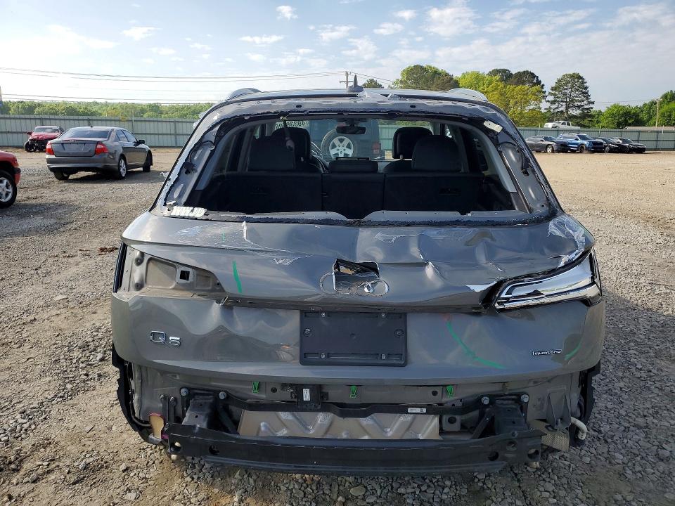 2023 Audi Q5 VIN WA1EAAFY4P2062208 COPART salvage auction — REAR END, Id - Salvage Certificate Of Title, sold $14,600 on 2026-07-08 (photo 6)