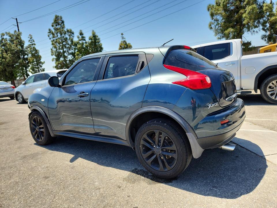 2012 Nissan Juke VIN JN8AF5MR1CT104299 COPART salvage auction — FRONT END, Ca - Salvage Certificate, sold $575 on 2026-07-30 (photo 2)