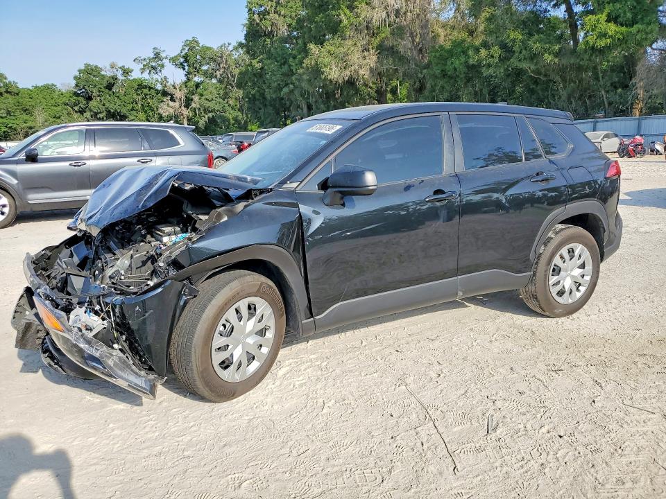 2025 Toyota Corolla cross VIN 7MUAAAAG7SV131225 COPART salvage auction — FRONT END, Fl - Cert Of Title Slvg Rebuildable, sold $5,700 on 2026-07-07 (photo 1)