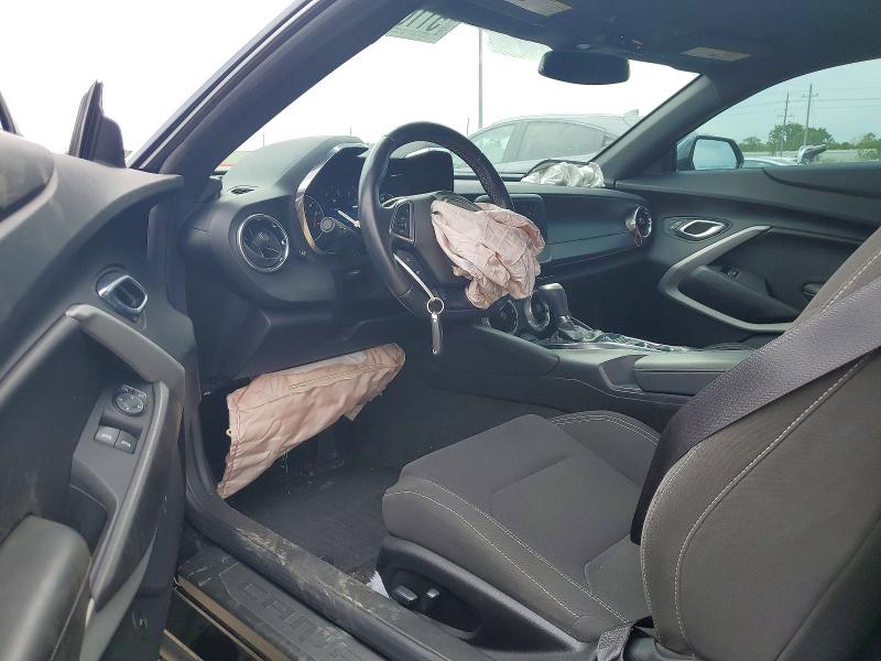 2021 Chevrolet Camaro VIN 1G1FF1R73M0122770 COPART salvage auction — FRONT END, Tx - Salvage Vehicle Title, sold $9,400 on 2026-07-02 (photo 8)