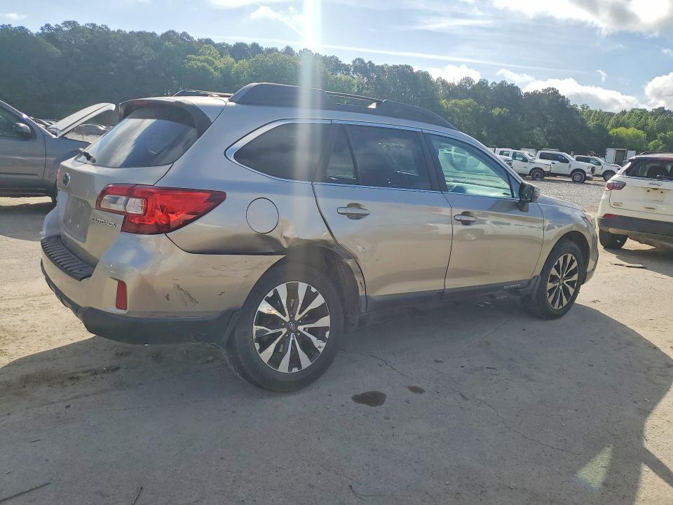 2015 Subaru Outback VIN 4S4BSBNC8F3280996 COPART salvage auction — REAR END, Ms - Cert Of Title-Salvaged, sold $1,900 on 2026-07-10 (photo 3)