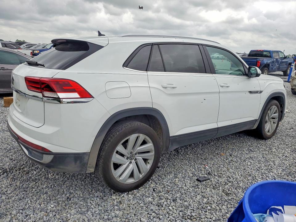 2022 Volkswagen Atlas VIN 1V2JC2CA1NC224359 COPART salvage auction — FRONT END, Tx - Salvage Vehicle Title, sold $3,250 on 2026-07-20 (photo 3)