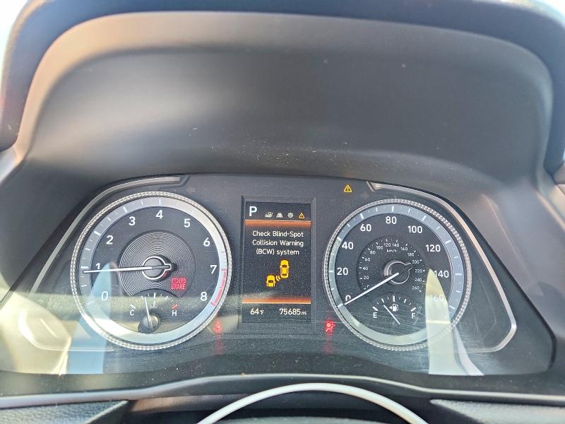 2021 Hyundai Sonata VIN 5NPEL4JA0MH097253 COPART salvage auction — REAR END, Id - Salvage Certificate Of Title, sold $2,150 on 2026-07-24 (photo 9)