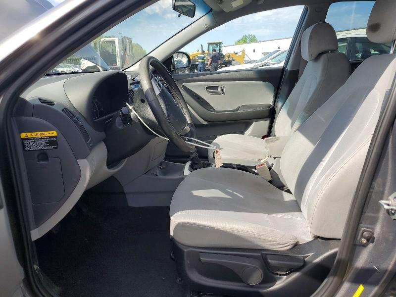 2009 Hyundai Elantra VIN KMHDU46D69U623101 COPART salvage auction — FRONT END, Ky - Bill Of Sale/Part Only/No Titl, sold $325 on 2026-07-09 (photo 7)