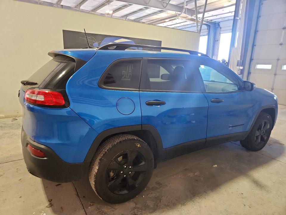 2017 Jeep Cherokee VIN 1C4PJMAB1HW646336 COPART salvage auction — HAIL, IN - CERTIFICATE OF TITLE, sold $2,750 on 2026-07-09 (photo 3)