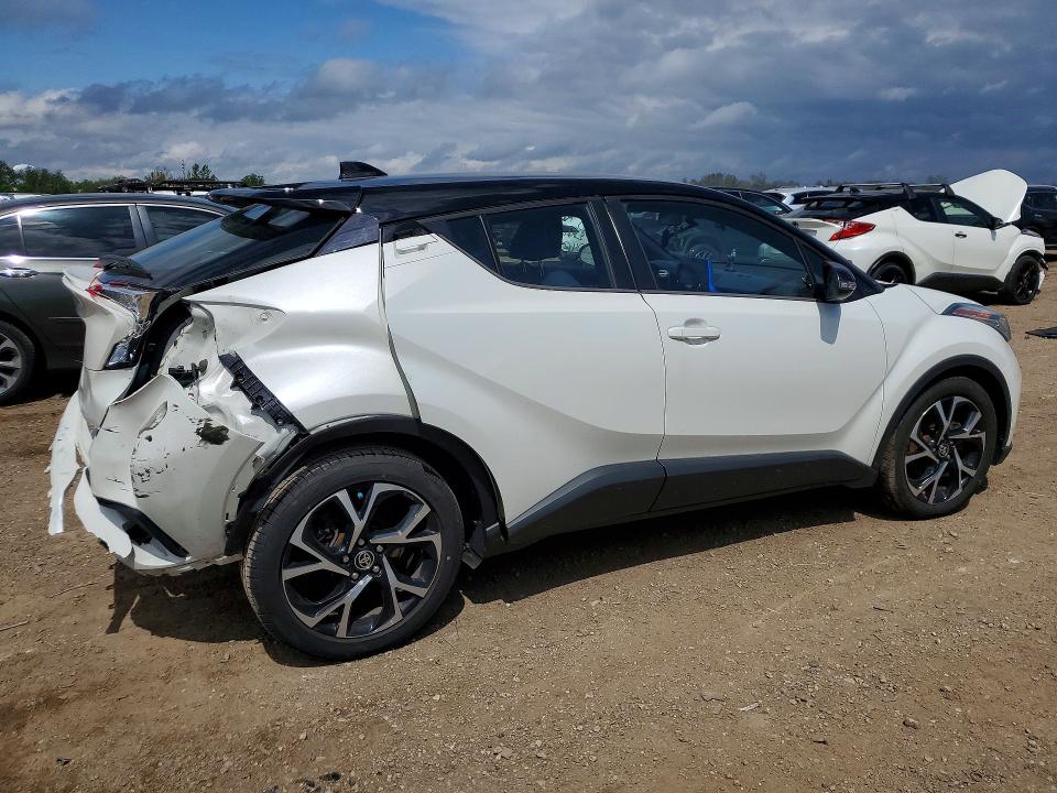 2020 Toyota C-hr VIN NMTKHMBX5LR118144 COPART salvage auction — REAR END, IL - SALVAGE CERTIFICATE, sold $5,200 on 2026-07-02 (photo 3)
