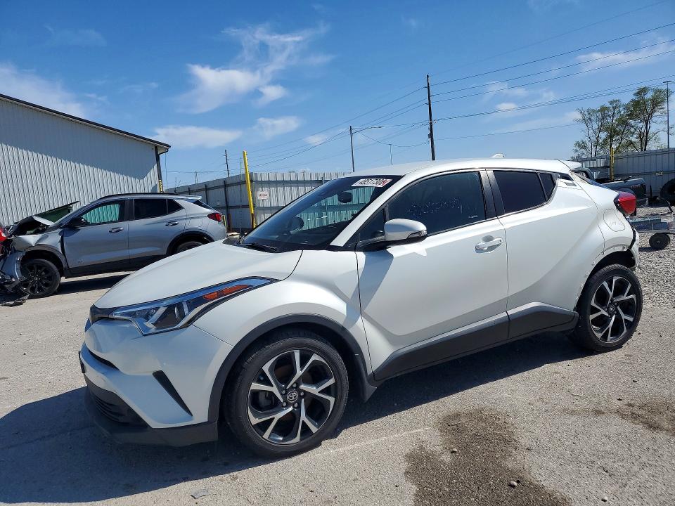 2018 Toyota C-hr VIN NMTKHMBX7JR050880 COPART salvage auction — REAR END, Ia - Cert Of Title-Salvage Title, sold $4,600 on 2026-07-31 (photo 1)
